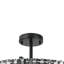 Luxury 4-Light Round Drum Crystal Semi-Flush Ceiling Light-1455180100