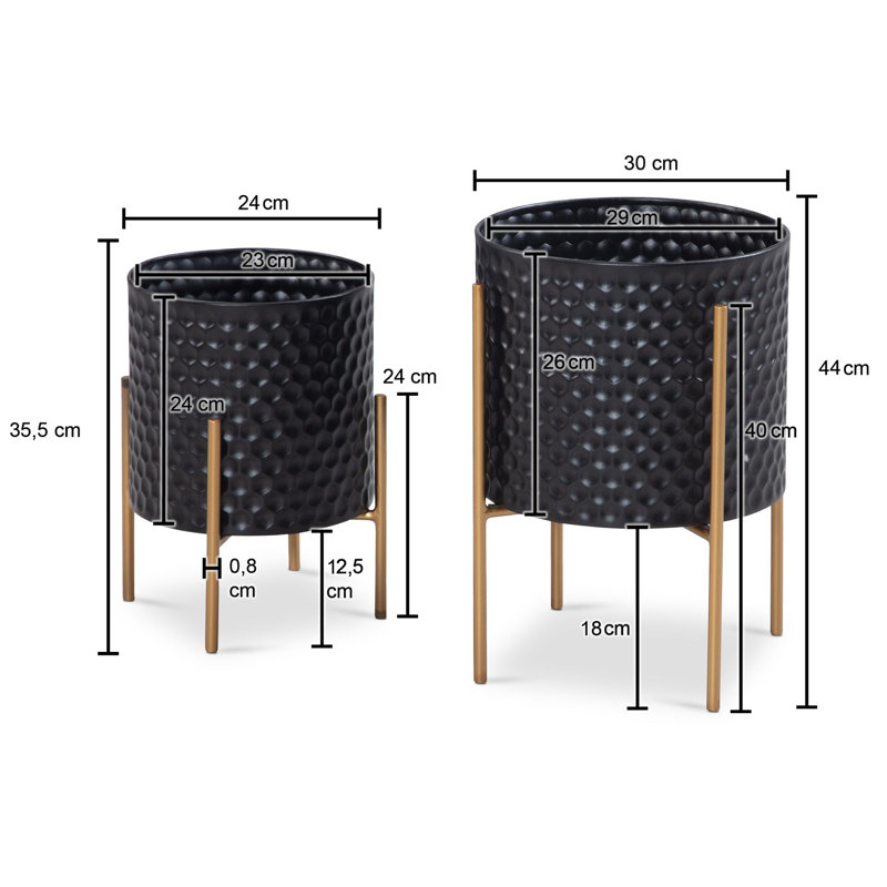 Azusa 2-Piece Flower Column Set 