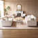 105" Polyester Loveseat Sofa,2 Seater Sofa With 2 Pillows,Sofa Couch,Modern Oversized Sofa For Living Room