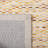 Alois Geometric Hand-Woven Flatweave Area Rug in Yellow/Ivory-955440780