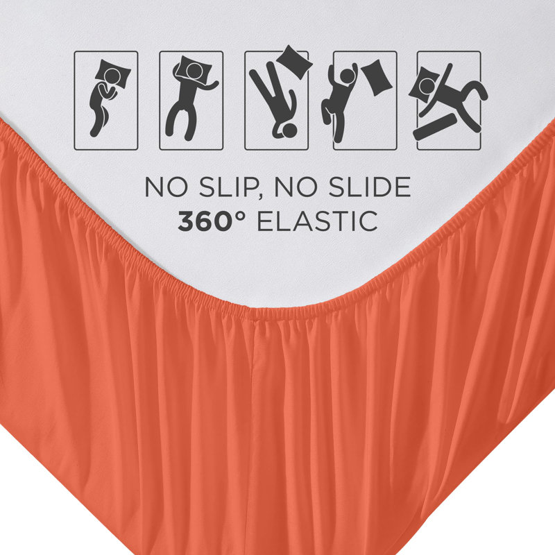 Royale Linens | Ultra Soft Brushed Microfiber | Hotel Luxury Bottom Sheets | Wrinkle Free & Fade Resistant | Deep Pocket Only
