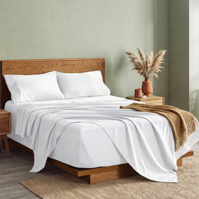 Bedsure Deep Pocket Sheet Set - Fits Mattresses Up to 18 Inches Thick - Anti-Slip Bed Sheet & Pillowcases, Reinforced Corners, Pet-Friendly & Secure Fit for Family Beds（90" x 102")