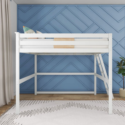 Epimenio Full Solid Wood Platform Loft Bed by Harriet Bee by Harriet Bee