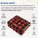 Christmas Area Rug Machine Washable Holiday Rug with Rubber Backing Non-Slip Low Pile Xmas Decorative Carpet, Stain-Resistant Merry Christmas Foldable Floor Covering
