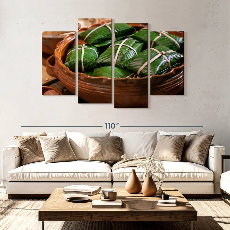 Yarlin Guatemalan Tamales, 54" H x 84" W