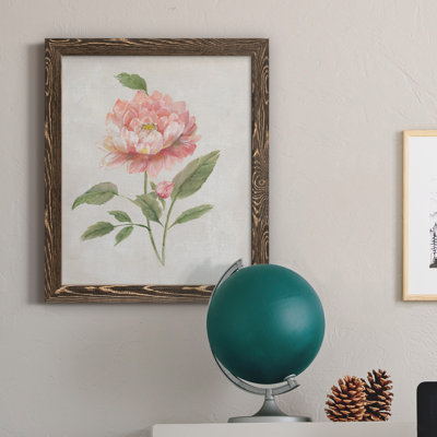 Grandiflora III - Peinture sur toile encadrée