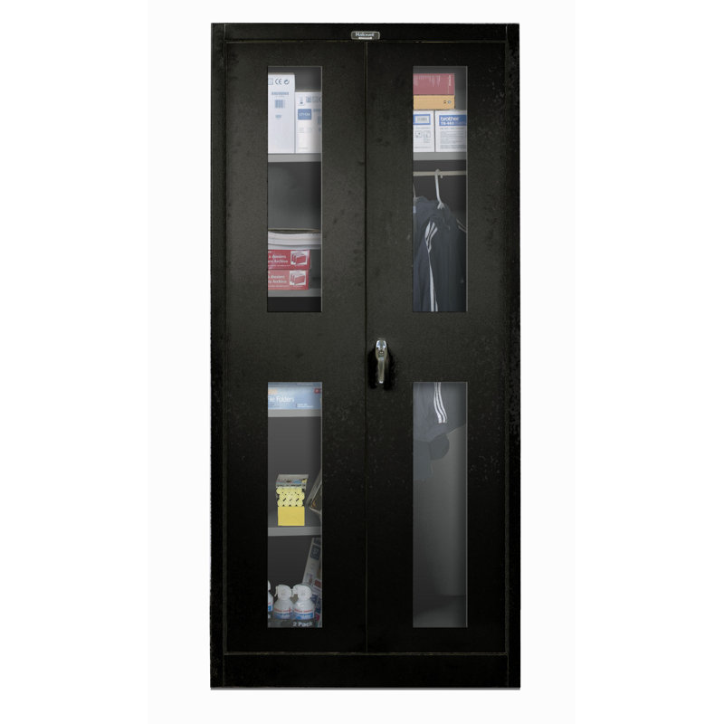 Armoire de rangement 400 H 72 po x l 36 po x P 24 po 400 Series, Noir