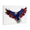 Art mural sur toile à motif patriotique, design par Joseph Burgess