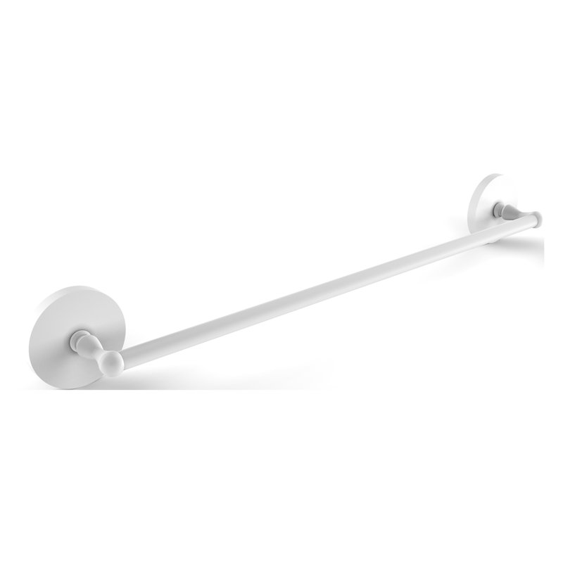 Porte-serviettes mural Goble, Blanc mat
