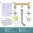 Wall Mounted Optional 2-handle Bathroom Faucet-70303536