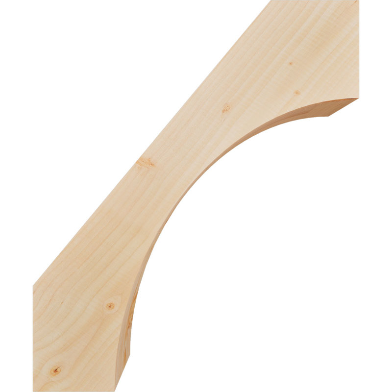 Attelle de genou Westlake, Sapin de Douglas, H 24 po x l 5,5 po x P 20 po, Lisse