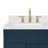 Hamlet 42.25'' Bathroom Vanity with Carrara Quartz Top-94003728