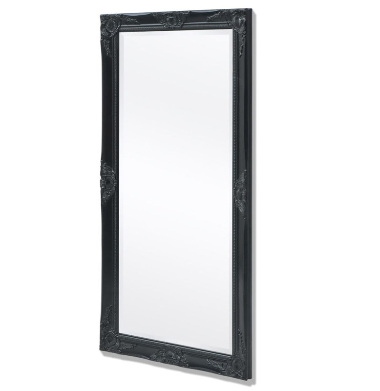 Blanche Full Length Mirror, Black, 100cm H x 50cm W