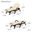 Chaise longue d'extérieur en osier avec coussin, chaise longue résistante aux intempéries-1215336750-1215336721