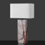 Lampe de table en marbre Chrisette