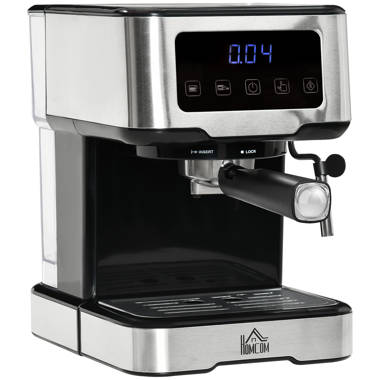 Coffee Gator Semi Automatic Espresso Machine w/Frother and Removable Water Tank