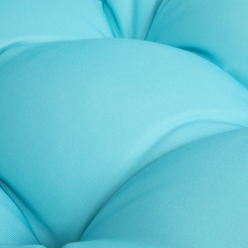 Outdoor 4'' Seat Cushion, Light Blue