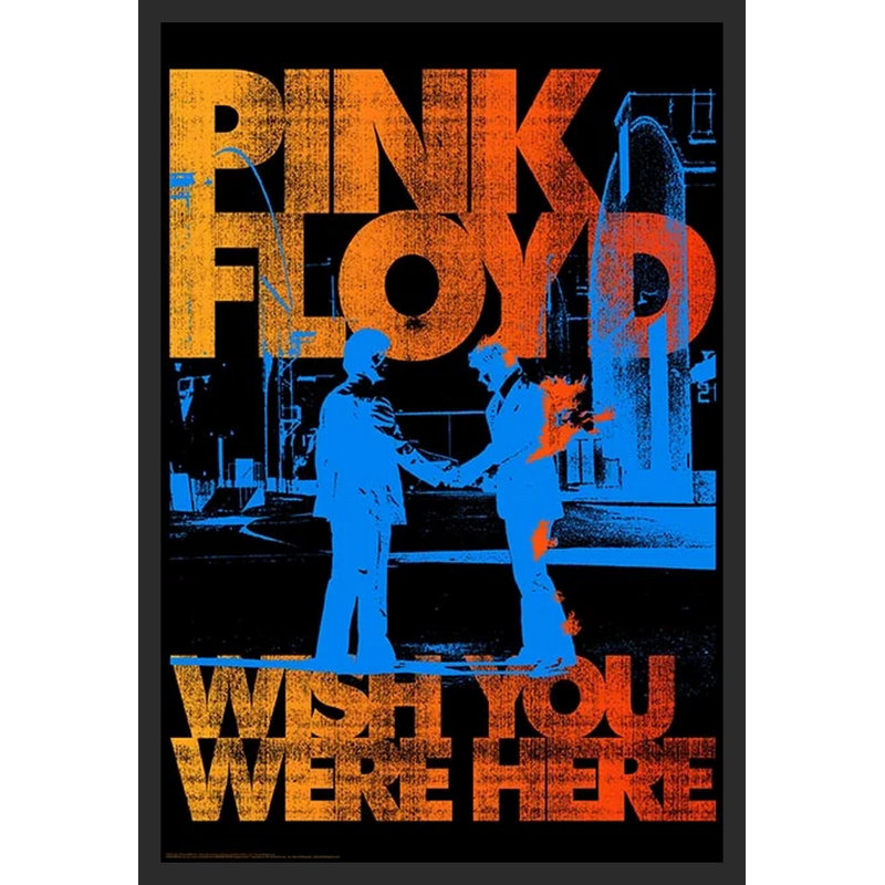 Reproduction de cadre photo simple - Bd Collection - Wyhum secouant à la main Pink Floyd