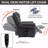Power Lift Function Recliner Chair With Heating Function With Massage Function Dual Motor With Infinite Position Function With 350 LBS Weight Capacity, Faux Leather Upholstered, With Heavy-Duty Motion Mechanism With USB Port Ports-1737471891