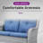 Schutt 51.18'' Wide Straight Loveseat with Cushions-105956670