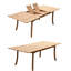 Ensemble repas 11 pièces teck luxueux Harlow-1007693297-1007693299