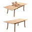 Ensemble repas 11 pièces teck luxueux Harlow-1007693299-1007693297
