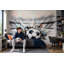 Décoration murale amovible Soccer Paint Stadium-129174577-129174578