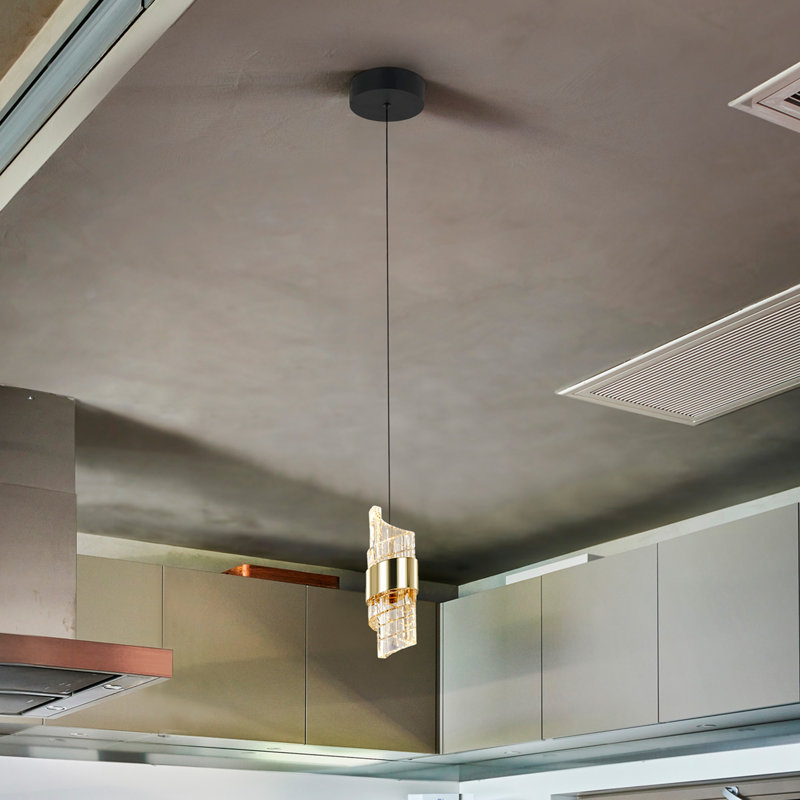 1 - Light Gold LED Pendant