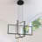 Vollmer 3-Light LED Square/Rectangle Chandelier Remote Dimmable -702074716-614535266