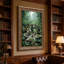 Art mural sur toile bronze avec bols et pierres dans la jungle urbaine-2011972050