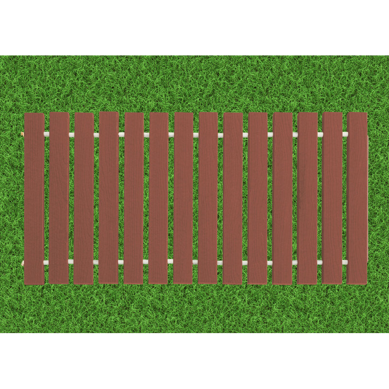 Evergrain Composite Walkway Turf, Redwood, 24" W x 120" D