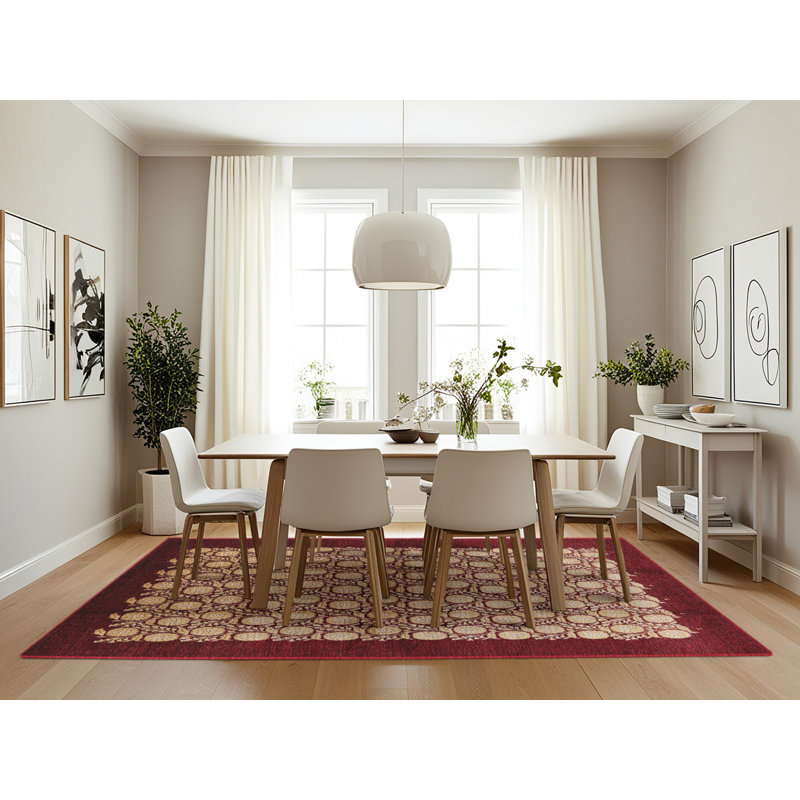Derun Oriental Indoor Rug, Rectangle 7' x 10'