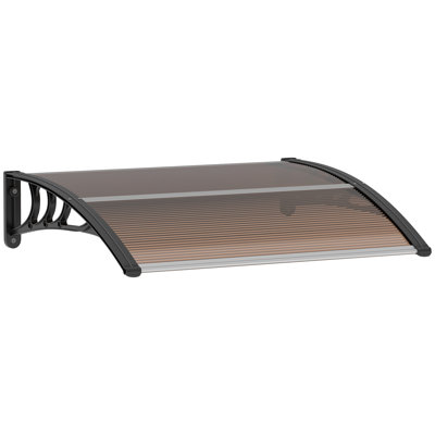 EvoNet 100 cm W x 75 cm D Plastic Door / Window Awning