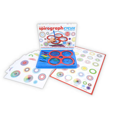 Spirograph Design Set Toy Classic Gear Design Kit Spiral Art and