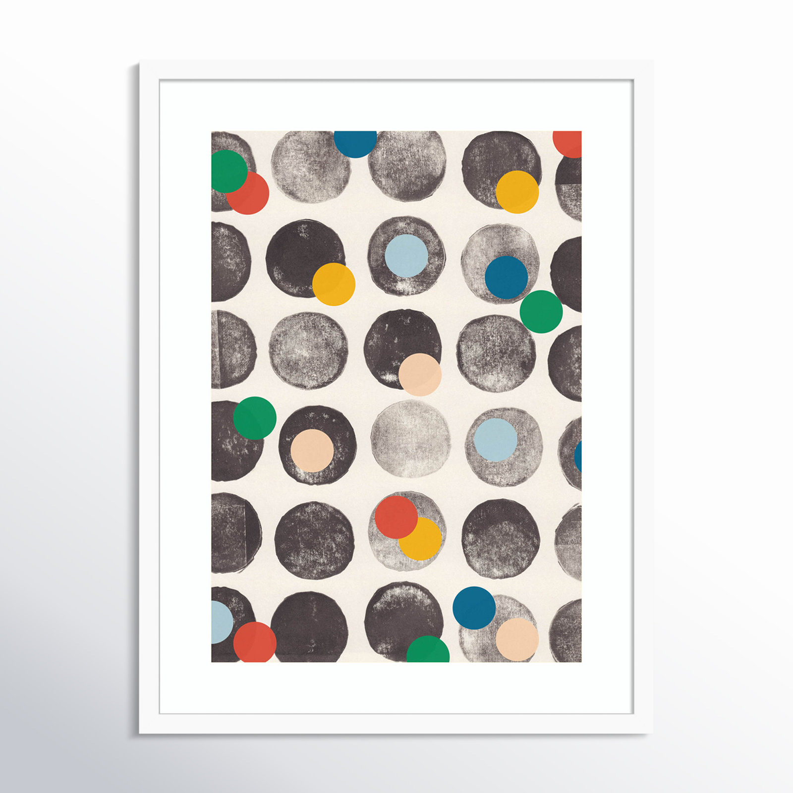 Add More Colors by Alisa Galitsyna, 25" H x 19" W x 1" D, White