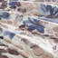 Édredon avec draps - très grand bleu, literie à motif floral aquarelle lavable à la machine, 2 taies décoratives