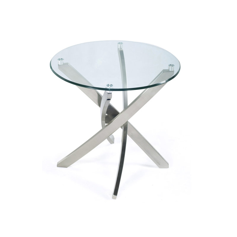 Madison Round Cocktail Table With End Table, 2 Pieces: Coffee Table, End Table