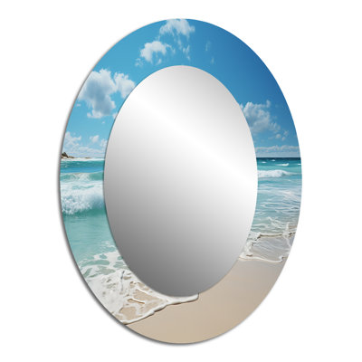 Scenic Landscape Coastal Serenity VII - Miroir mural Coastal