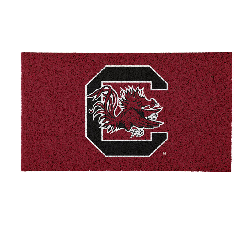 Tapis polychrome en PVC, 16 po x 28 po, Université de la Caroline du Sud