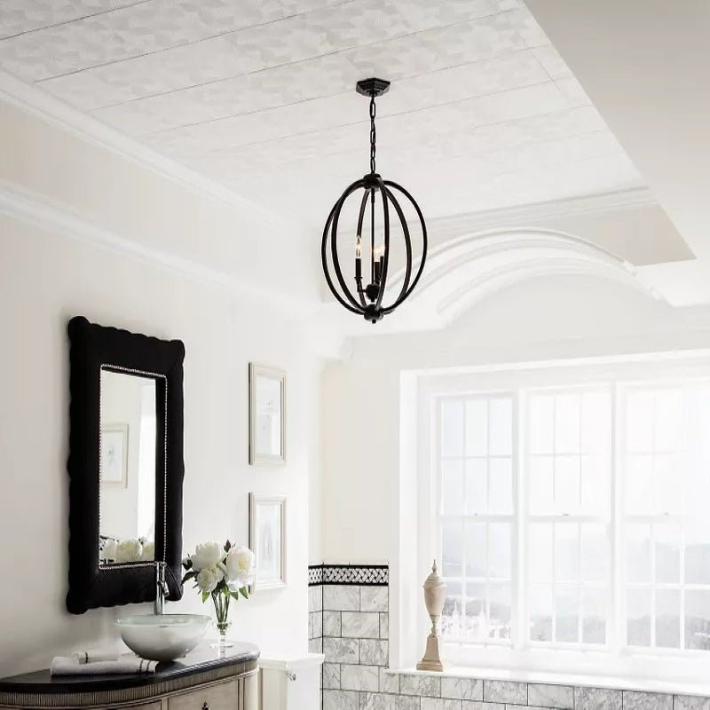 Pinehurst 1 ft. x 1 ft. White Textured Mineral Fiber Ceiling Tile