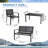 Arantxa 4 - Person Patio Conversation Set-2139278364