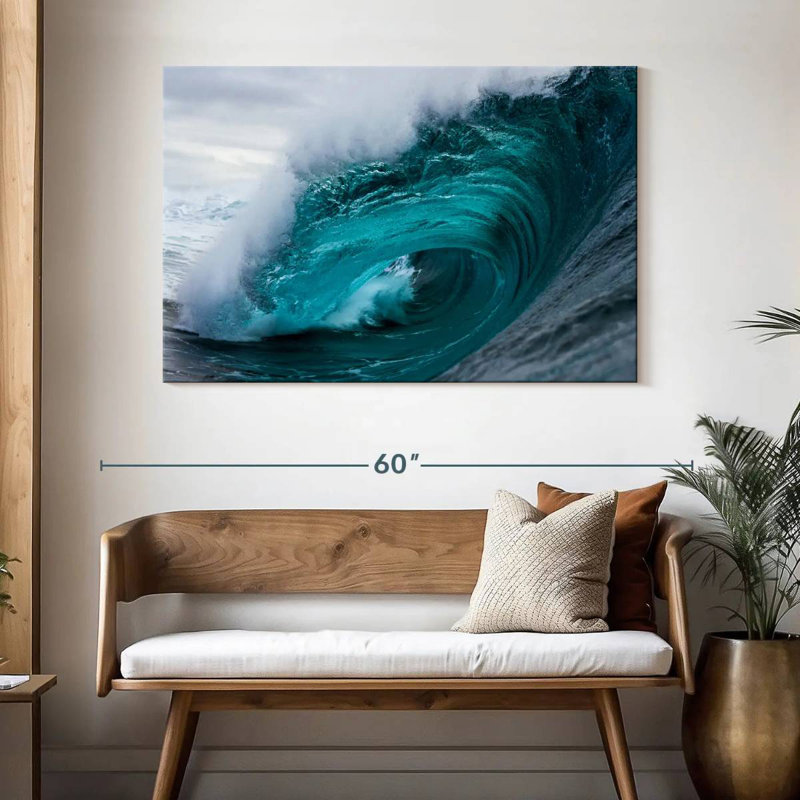 Gillard Powerful Ocean Wave, 32" H x 48" W