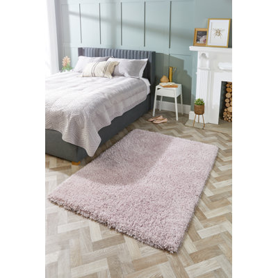 Bakhita Solid Colour Machine Tufted Area Rug