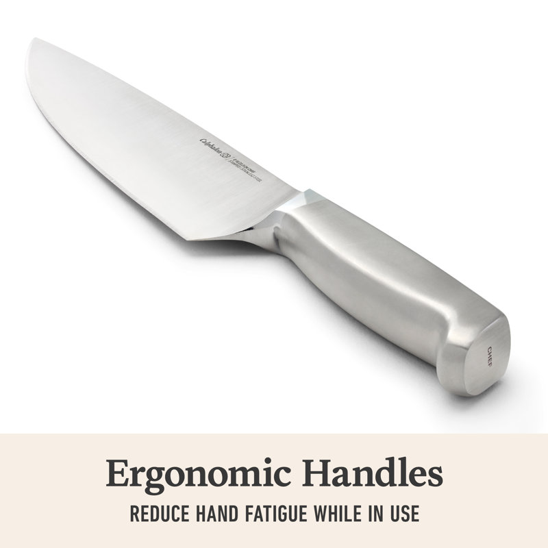 Premier by Calphalon  15-Piece Knife Set with SharpIN EdgeTech, Stainless Steel Handles