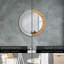 Huldar Glass Flat Wall Mirror