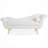 Chaise Lounge With Scroll Arms-681246943