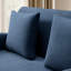 Canapé-lit deux places Ario de style condo avec rangement - Bleu-81017297