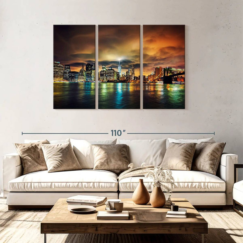 Kavia Stunning Manhattan, 48" H x 74" W