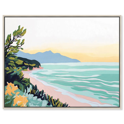 «Seeking Solace Trendy Coastal Art» par Art Remedy