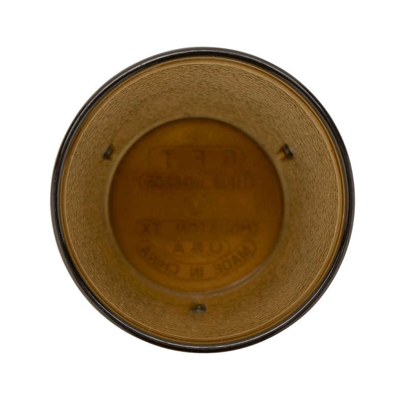 Gobelets de restaurant en plastique robustes, Ambre, Verre